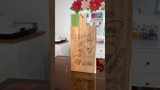 Unboxing the WeCreat Vista 10w and laser engraving a cutting board! #lasercutting #laserengraving