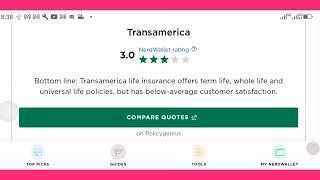 Transamerica Life insurance companies in United States| #insurance #unitedstates #us #uk #newyork