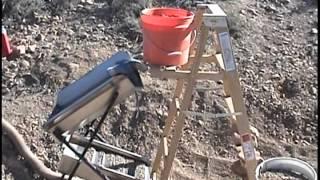 Recreational Prospecting in Arizona Drywasher Mining Camp