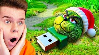 ZNALAZŁEM SEKRETNY PENDRIVE GRINCH w Minecraft!