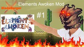 Wasteland of Elements // Terraria Elements Awoken Mod Showcase #1