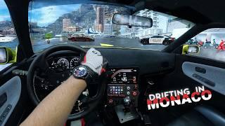 Drifting Through the Streets of Monaco | Assetto Corsa | Fanatec CS DD+