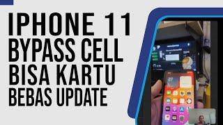 BYPASS ICLOUD IPHONE 11 HELLO IOS 17 Bisa Update Bisa Kartu Cellular | UNTUK REGIS SN PM ME