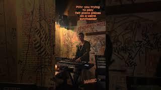 Benito Shinobi plays 'MAGIC' live on a weird synthesizer