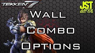 Tekken 7- Wall Combo Options with Lars [Combo Tech Vid]