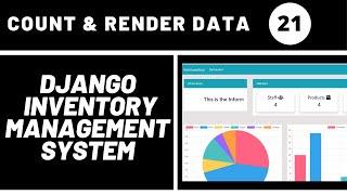 Count Objects in a Model and Render Data | Django Inventory Management System Web Application