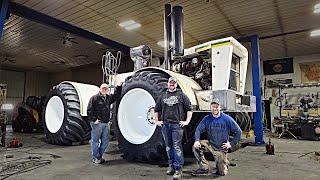 It's a MONSTER!!  Worlds Largest Ag Tires Going On!! - Monster BIG BUD