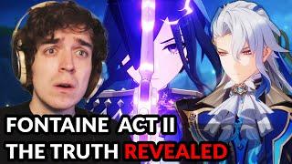 Fontaine's Story is INCREDIBLE! Fontaine Archon Quest Act 2 | Genshin Impact 4.0 FULL REACTION