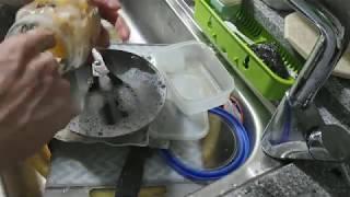 ASMR 설거지 하기 싫다  / washing dishes