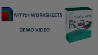 MT for Worksheets Excel Add-in