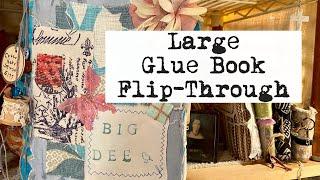 Flip Through of Huge Glue Book: Big Dee (Inspired by Big Fatty)