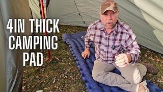 COOLERO 4in Thick Winter Sleeping Pad for Camping