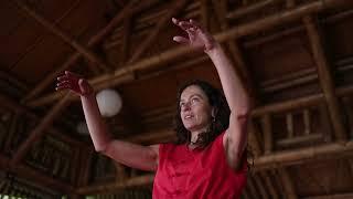 Dynamic Qigong with Anna Mironova. TaiJi Tao Temple, San Marcos La Laguna, Guatemala, 2022