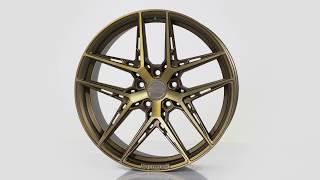 XO Luxury Wheels - Cairo in Bronze w/ Brushed Bronze Face