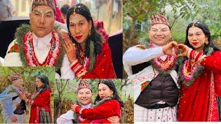 {MAGARCULTURE)NISHASARU WEDS GOPAL MASHRANGI// {Nepaliwedding}2081/10/10date