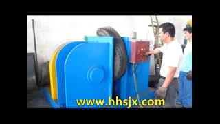 double hook waste tyre steel bead wire drawing machine debeader