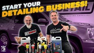 Expert Picks Essential DIY Detail Products for Starting a Car Detailing Business!