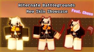 Alternate Battlegrounds Vhs Sans, Wiki Sans, Reaper Sans/Chara [Skin Showcase] ft. Choco