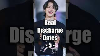 BTS Members REAL Military Discharge Date…