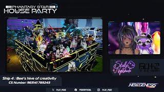 Phantasy Star House Party feat. SkullsNightshade & gwizofthestars! - Halloween 2024