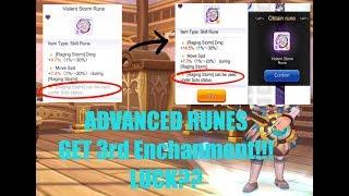 Advanced Runes/Attribute Synergy: LUCK? S-runes 3rd Enchantment Unlocked! Ragnarok Mobile SEA