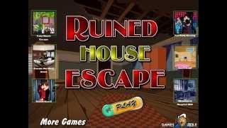 Runied House Escape Video Walkthrough