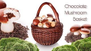 Chocolate Mushroom Basket!