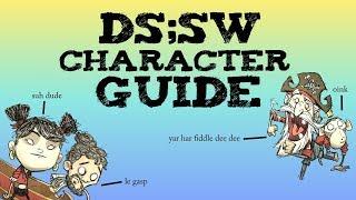 [DS:SW Character Guide] The Shipwrecked Character Tier List and Explanation for Don't Starve