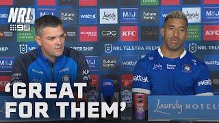 Ciraldo THRILLED with the Galvin-Sexton combo: NRL Presser | NRL on Nine
