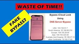 iCloud bypass that do NOT work