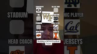 NCAA Football TEAM#trending #shorts #college #collegefootball #football #ncaa #ohio #memes #fyp