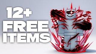 HURRY! GET 12+ RED FREE ROBLOX ITEMS!🩸 (2024)