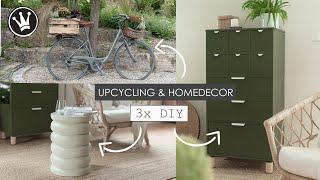 3 DIY IDEEN UPCYCLING + HOME DECOR: Kleinanzeigenfund MAKEOVER | DESIGN Beistelltisch selbermachen