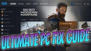 Ultimate Call Of Duty Modern Warfare PC FIX Tutorial | Dev Errors, Crashes & More!