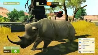 Zoo Tycoon Xbox Eastern Black Rhinoceros Gameplay