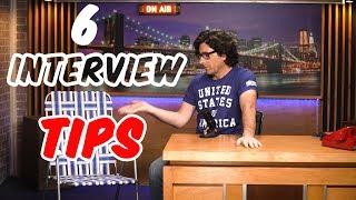 How To Interview ANYONE - 6 Tips For A Talk Show Interview