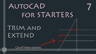 AutoCAD - How to Trim and Extend (in only 2 minutes)
