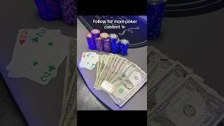 This is when I became Lucky Duck Tyler!  #poker #texasholdem #pokertournament
