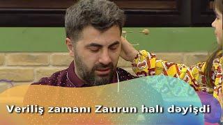 Veriliş zamanı Zaurun halı dəyişdi (Zaurla Günaydın)