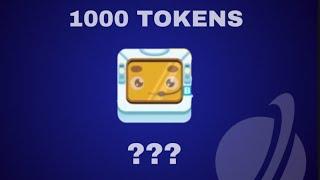 1000 token space pack opening