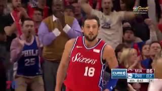 Marco Belinelli | Highlights vs Heat (2.14.18)