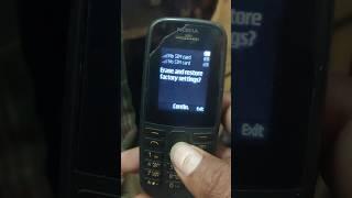 Nokia 1050 Hard reset 100 working on the phone 