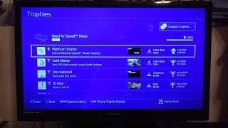 Platinum Trophy  # 722 Need for Speed Rivals