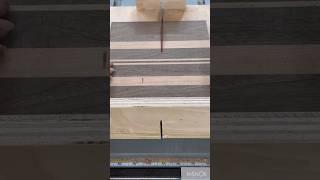 Flattening and cutting #woodworking #satisfying