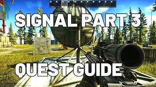 Signal Part 3 Quest Guide - Shoreline - Escape from Tarkov #escapefromtarkov #tarkov