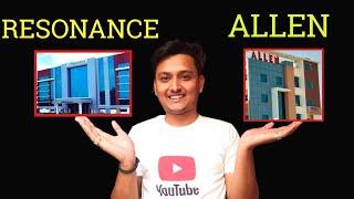 Which coaching to choose for iit jee drop year? Resonance or Allen ? #allen #resonance #iitjee#kota