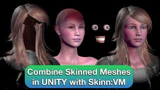 Combine Skinned Meshes in UNITY with Skinn:VM