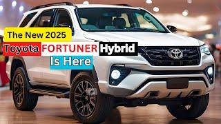 The New 2025 Toyota FORTUNER Hybrid is REVEALED