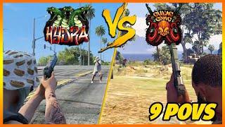 Hydra vs Gulag Gang Casino to Grandma's Fight (multiple pov) | Nopixel GTA RP