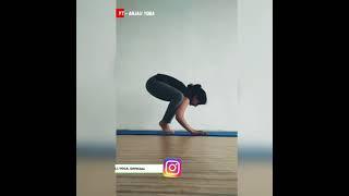 PHYSICAL BENEFIT OF BAKASANA // ANJALI YOGA // FIT RAHO INDIA // YOGA VIDEO